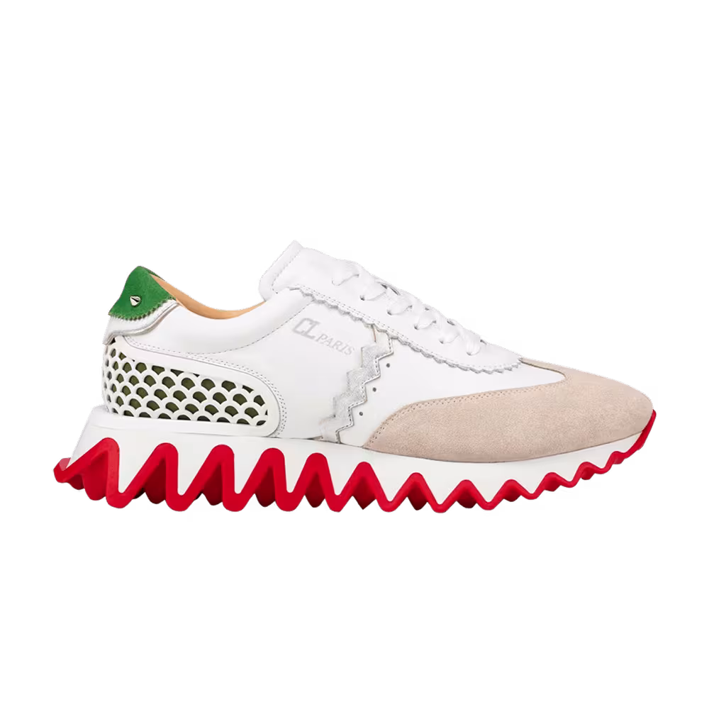 Christian Louboutin Loubishark White Red