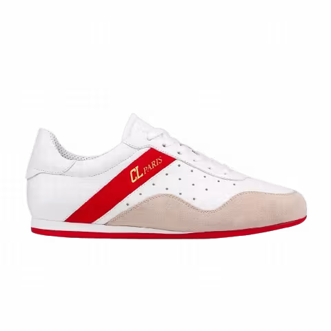 Christian Louboutin Wmns Loubishark 'White Red'