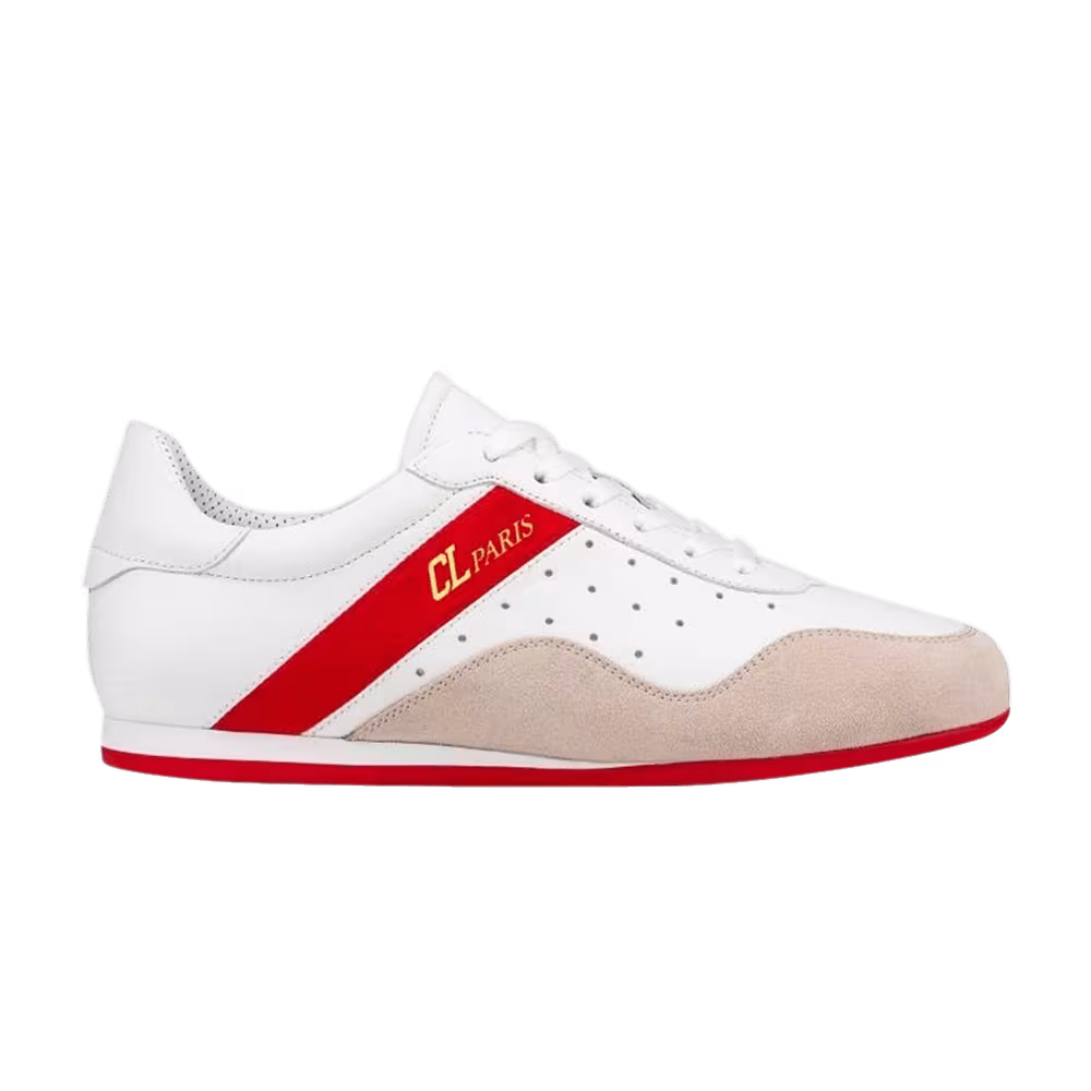 Christian Louboutin Women's Loubishark White Red