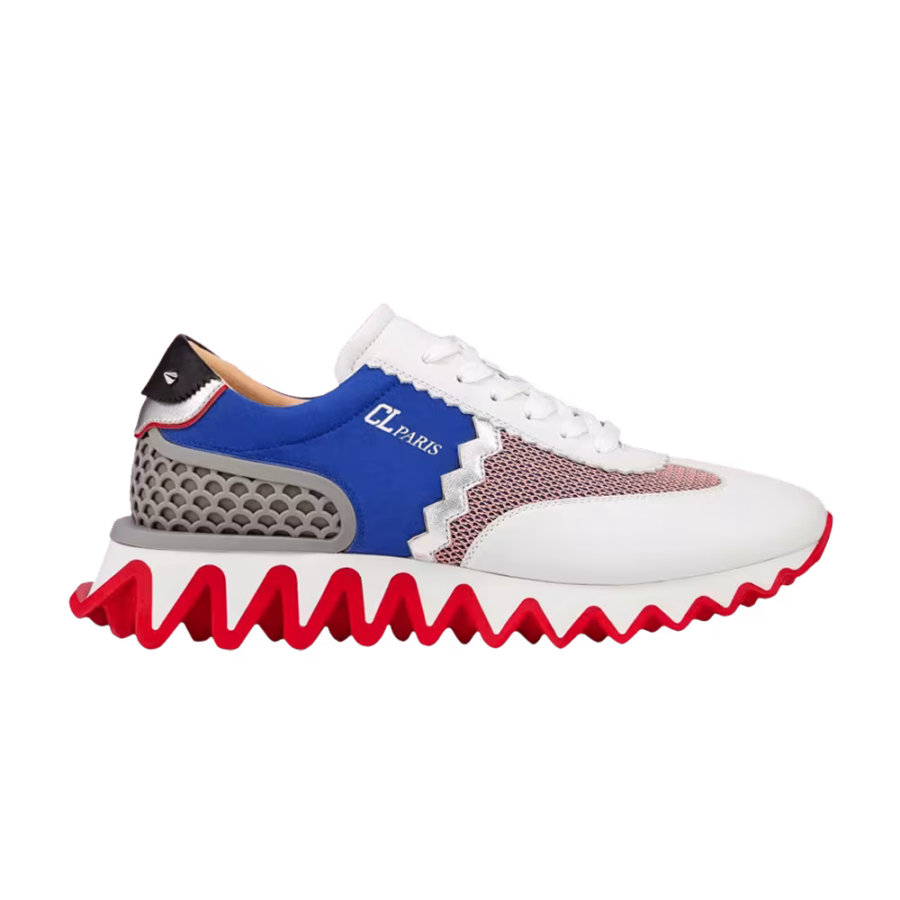 Christian Louboutin Loubishark White Blue
