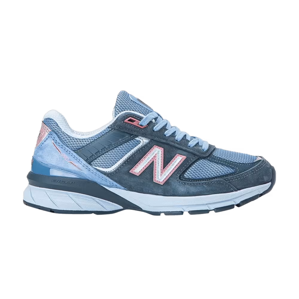 New Balance Women's 990v5 Made in USA Blue Grey