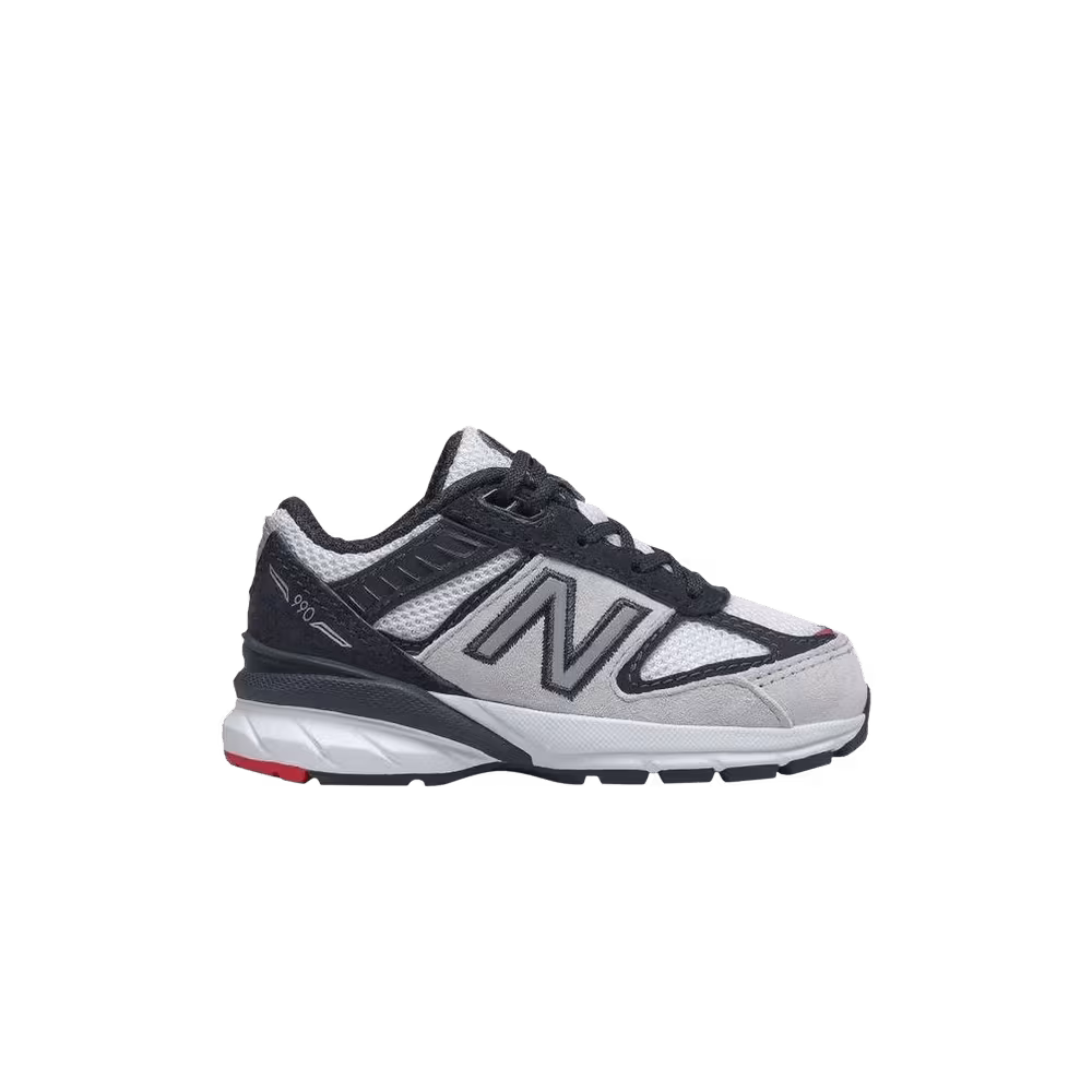 New Balance 990v5 Toddler White Navy