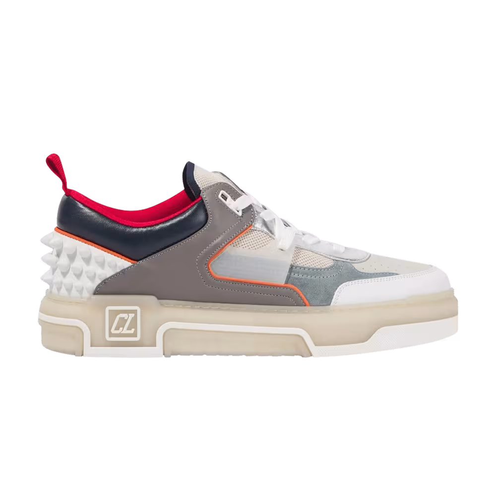 Christian Louboutin Astroloubi Flat Calf Smoke Grey