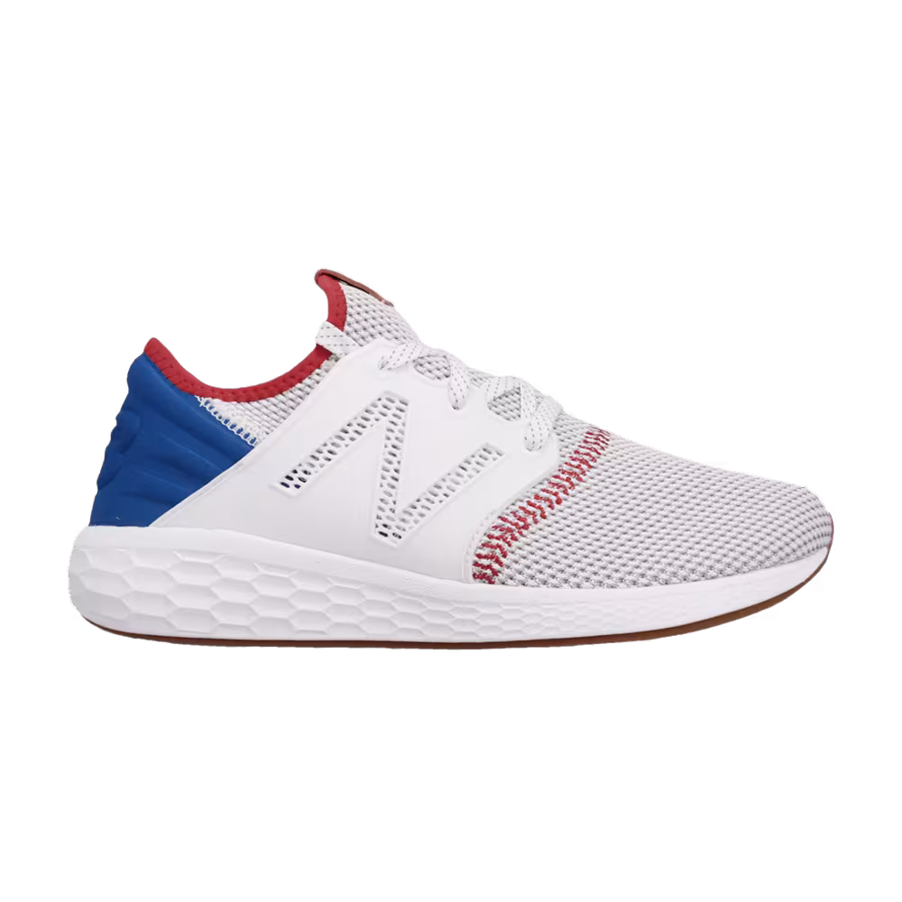 New Balance Fresh Foam Cruz v2 White Blue Red