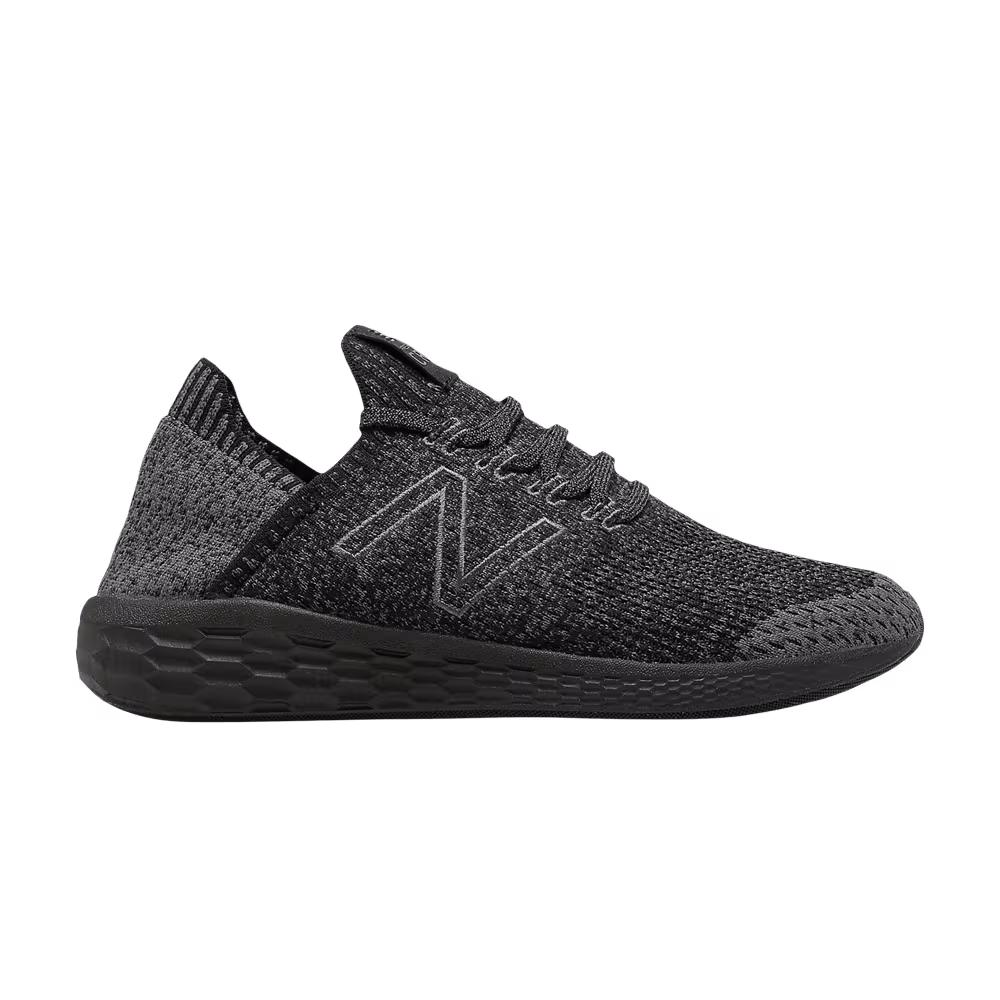 New Balance Fresh Foam Cruz Sock Black Dark Grey