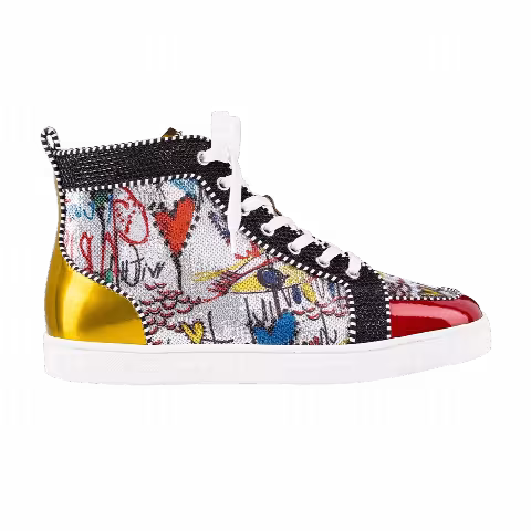 Christian Louboutin Rantus Orlato Flat High 'Graffiti'