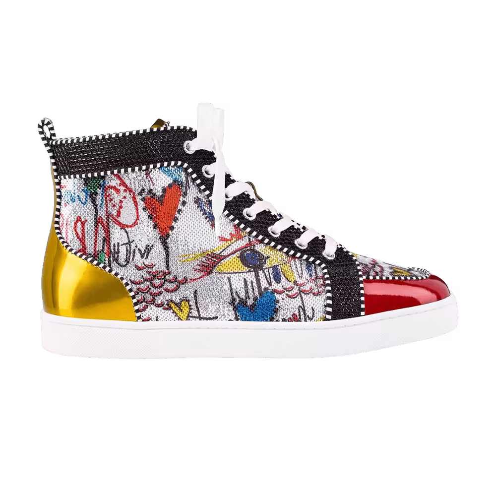 Christian Louboutin Rantus Orlato Flat High Graffiti
