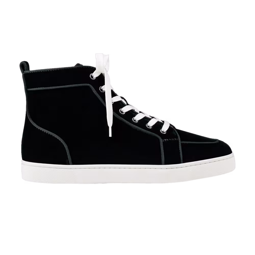 Christian Louboutin Rantus Orlato Flat Velvet Black