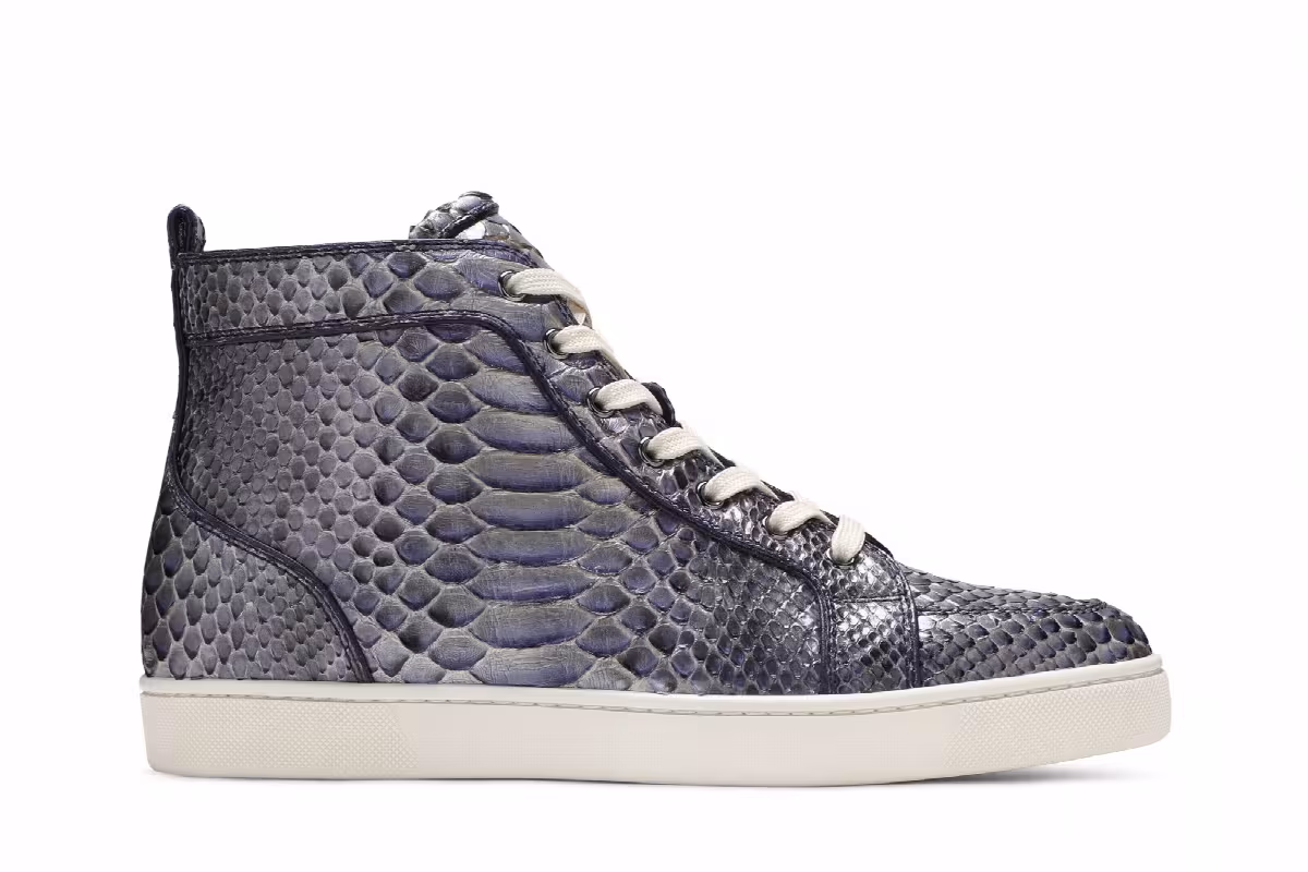 Christian Louboutin Rantus Orlato Flat Python, view 2
