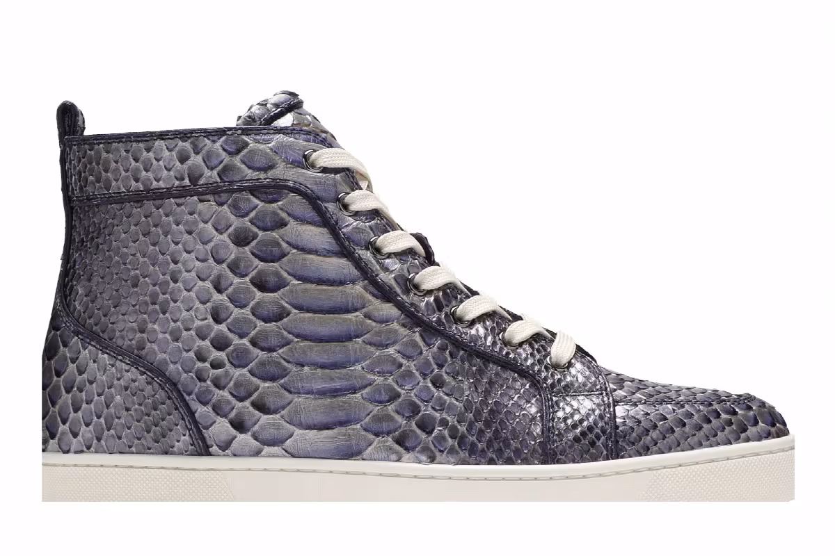 Christian Louboutin Rantus Orlato Flat Python, view 3