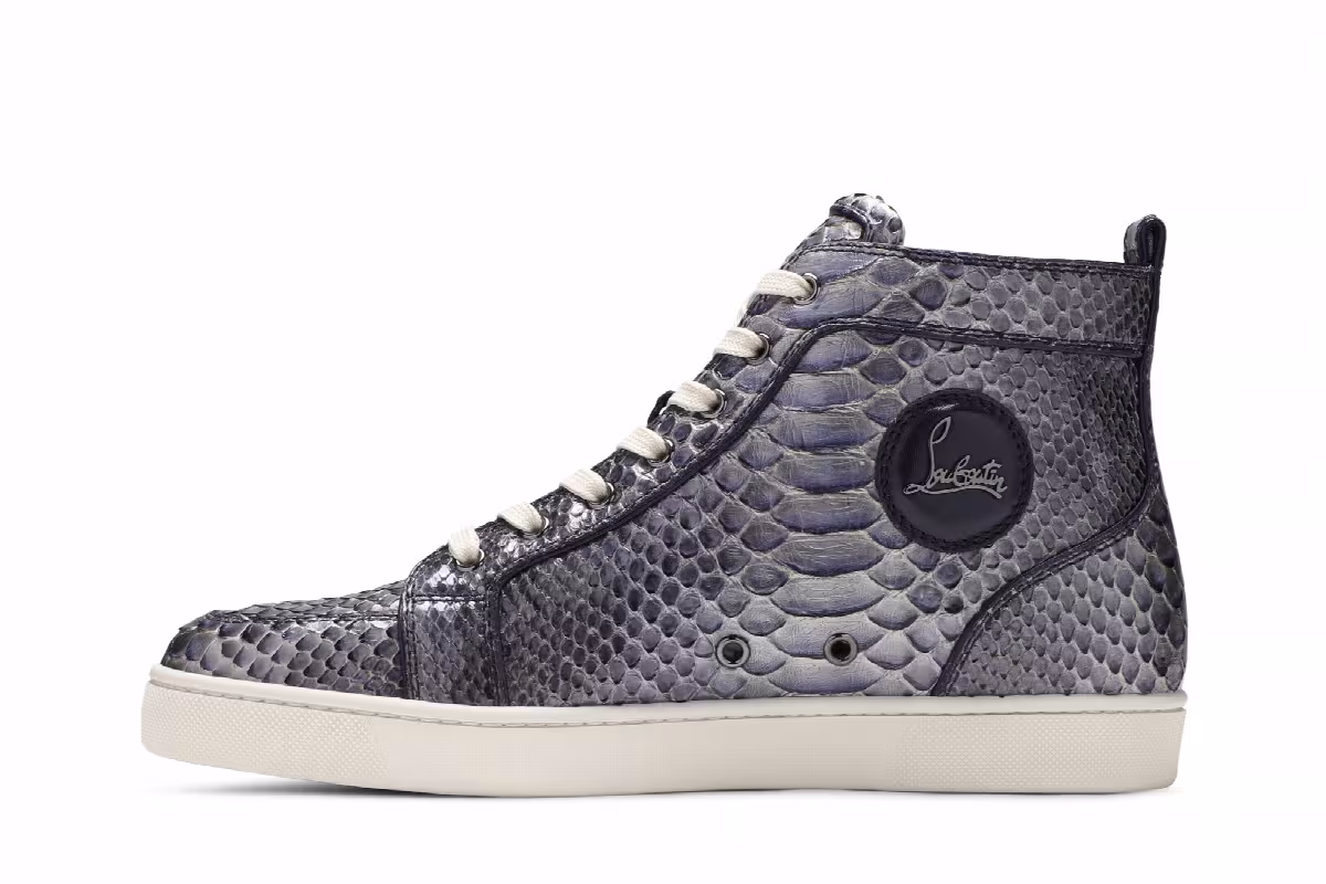 Christian Louboutin Rantus Orlato Flat Python, view 4