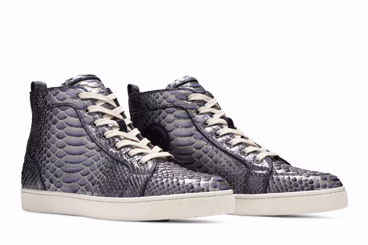 Christian Louboutin Rantus Orlato Flat Python, view 9
