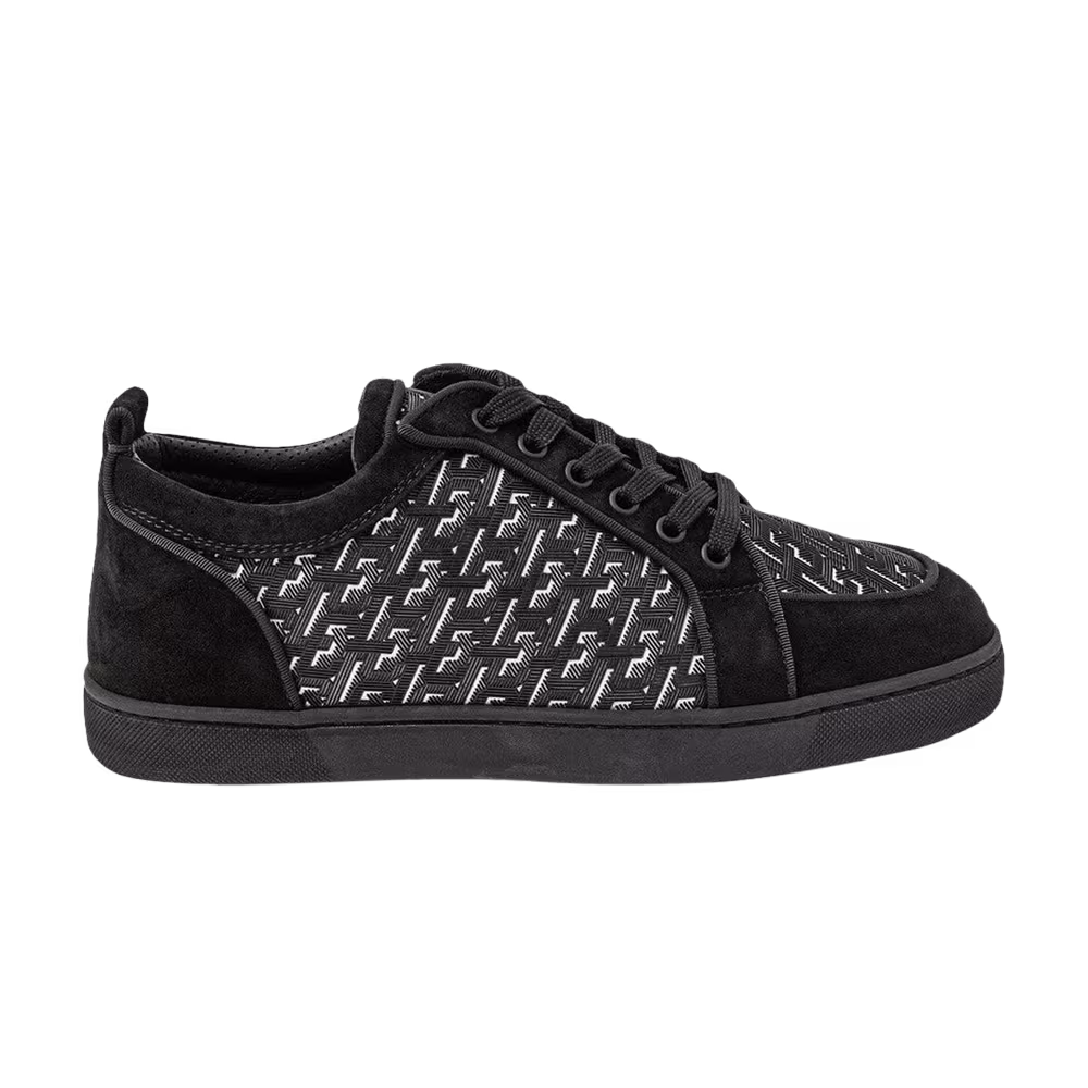 Christian Louboutin Rantulow Orlato Flat Black White