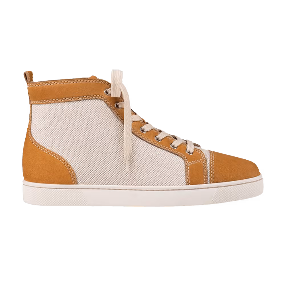 Christian Louboutin Louis Flat Orange Beige