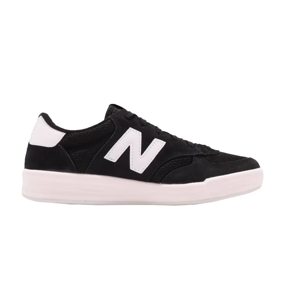 New Balance Women's 300 Wide Black White