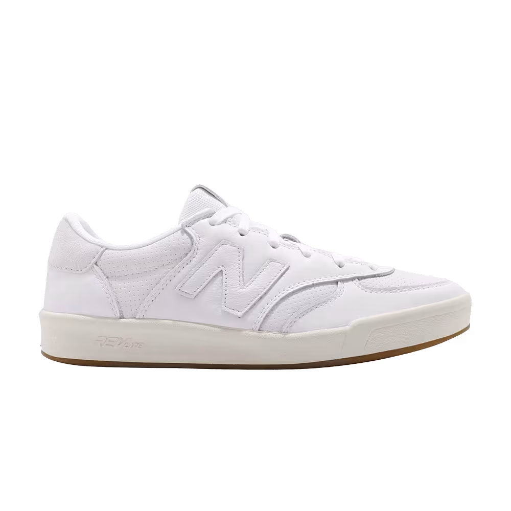 New Balance 300 Leather White Gum