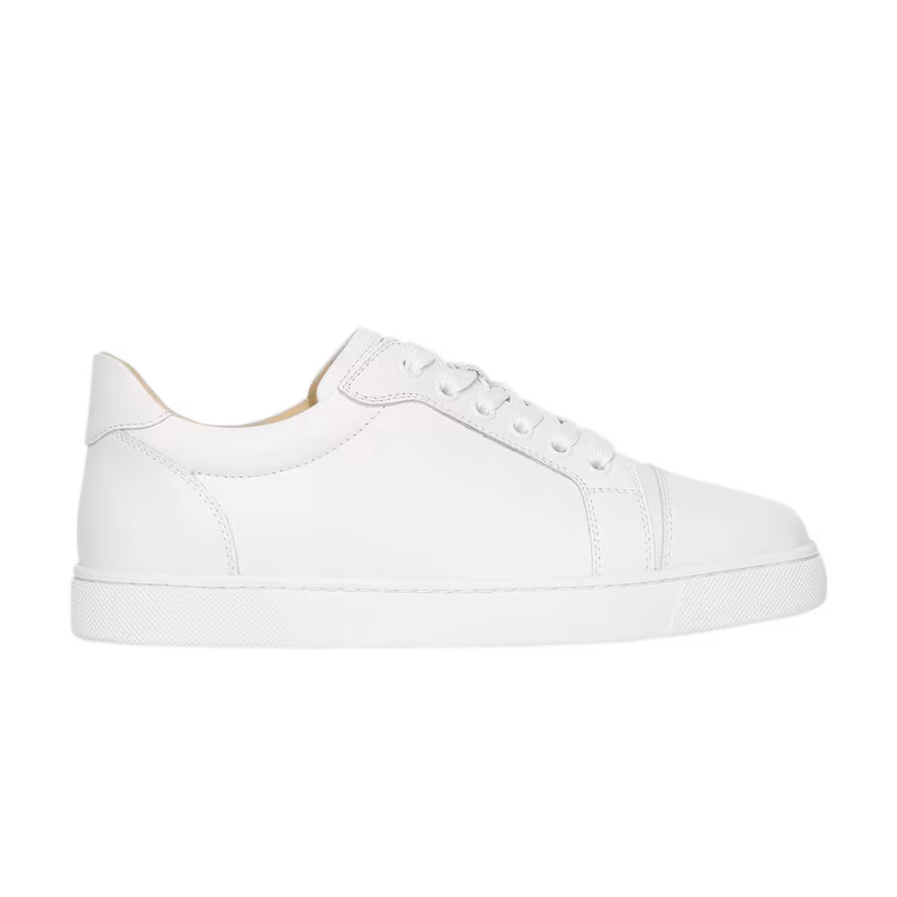 Christian Louboutin Women's Vieira Louis Flat Bianco