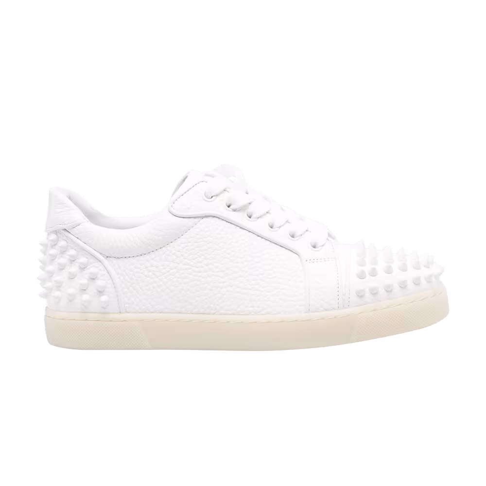 Christian Louboutin Women's Vieira 2 Orlato Flat Bianco