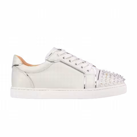 Christian Louboutin Wmns Vieira Spikes 'Snow Silver'