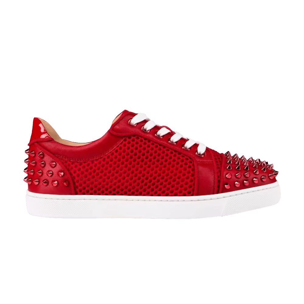 Christian Louboutin Women's Vieira Spikes Red