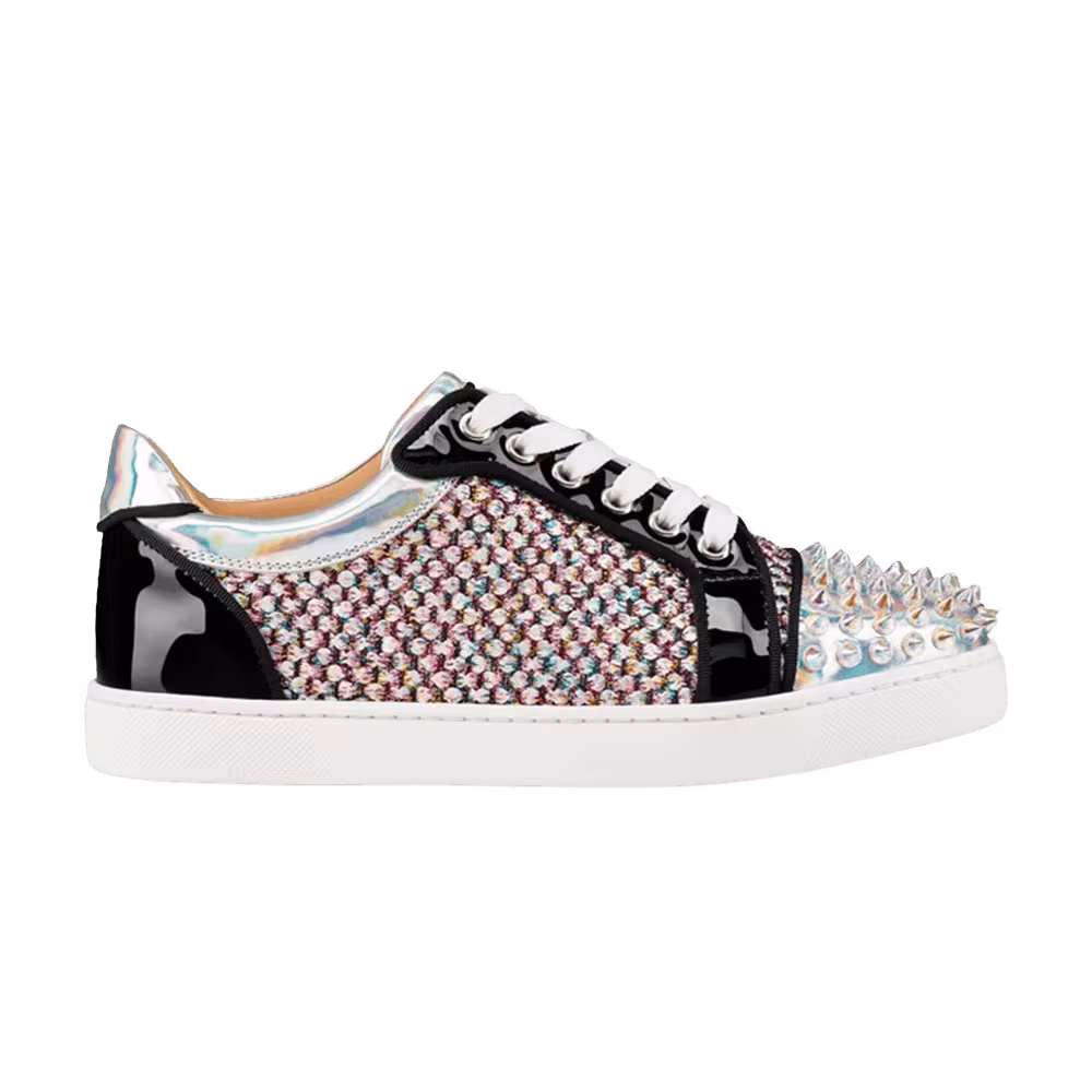 Christian Louboutin Women's Vieira Spikes Multi Glitter