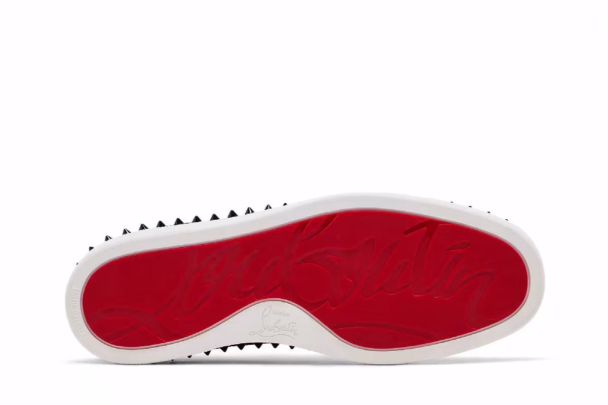 Christian Louboutin Pik Roller Boat Black, view 5