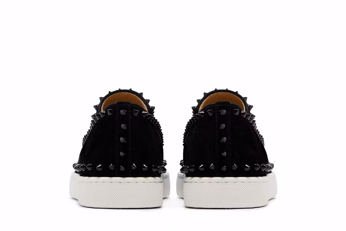 Christian Louboutin Pik Roller Boat Black, view 7