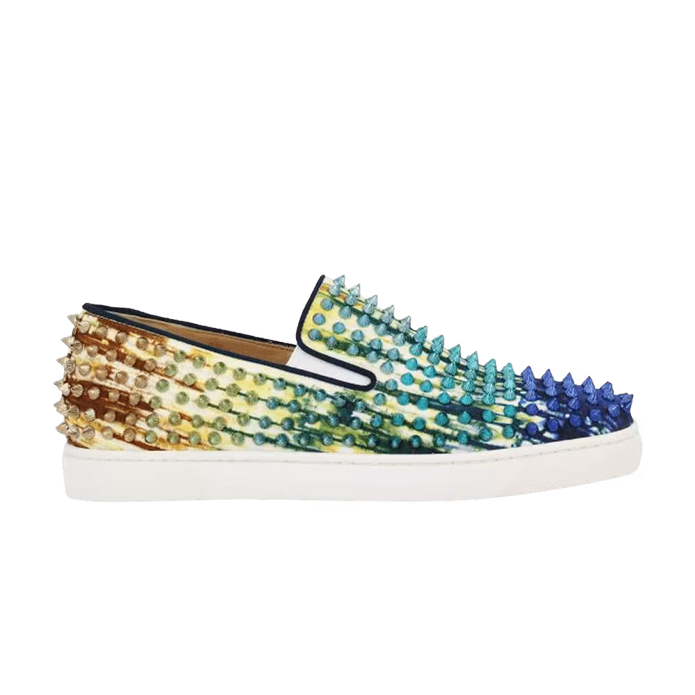 Christian Louboutin Roller Boat Flat Multi-Color