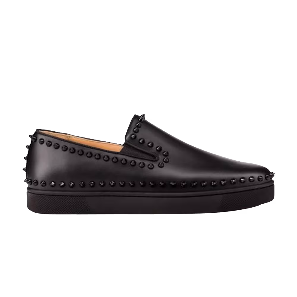 Christian Louboutin Spiked Roller Boat Flat