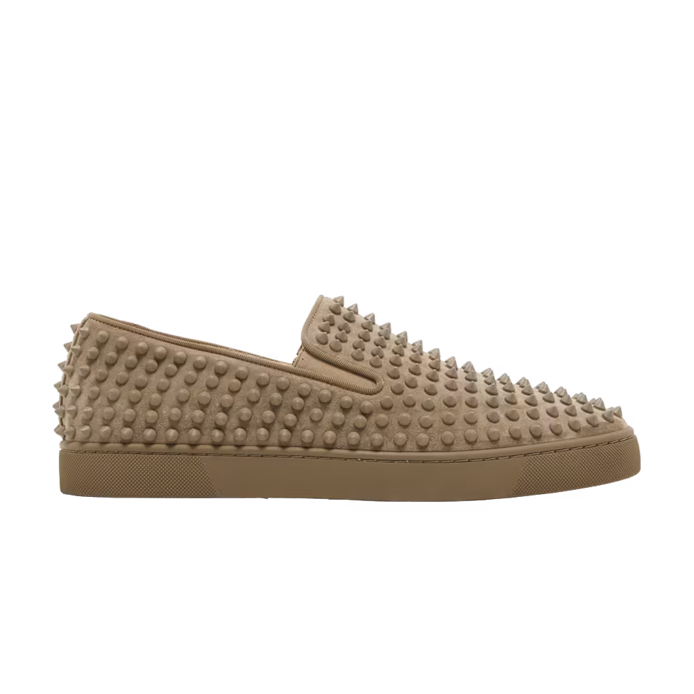 Christian Louboutin Roller Boat Flat Green Pepper