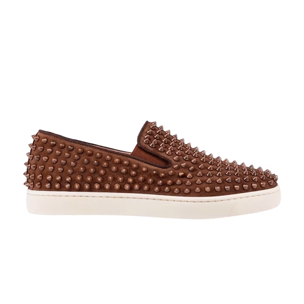 Christian Louboutin Roller Boat Flat Chatain Antique Copper