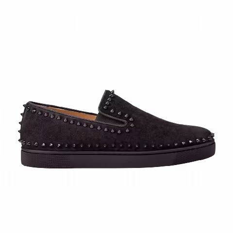 Christian Louboutin Pik Boat Flat 'Carbon'