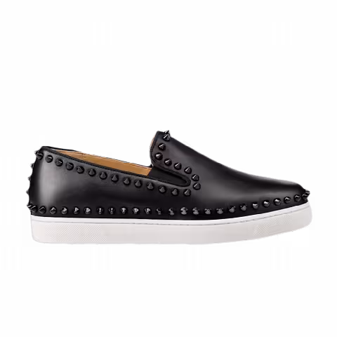 Christian Louboutin Wmns Pik Boat Flat 'Black'