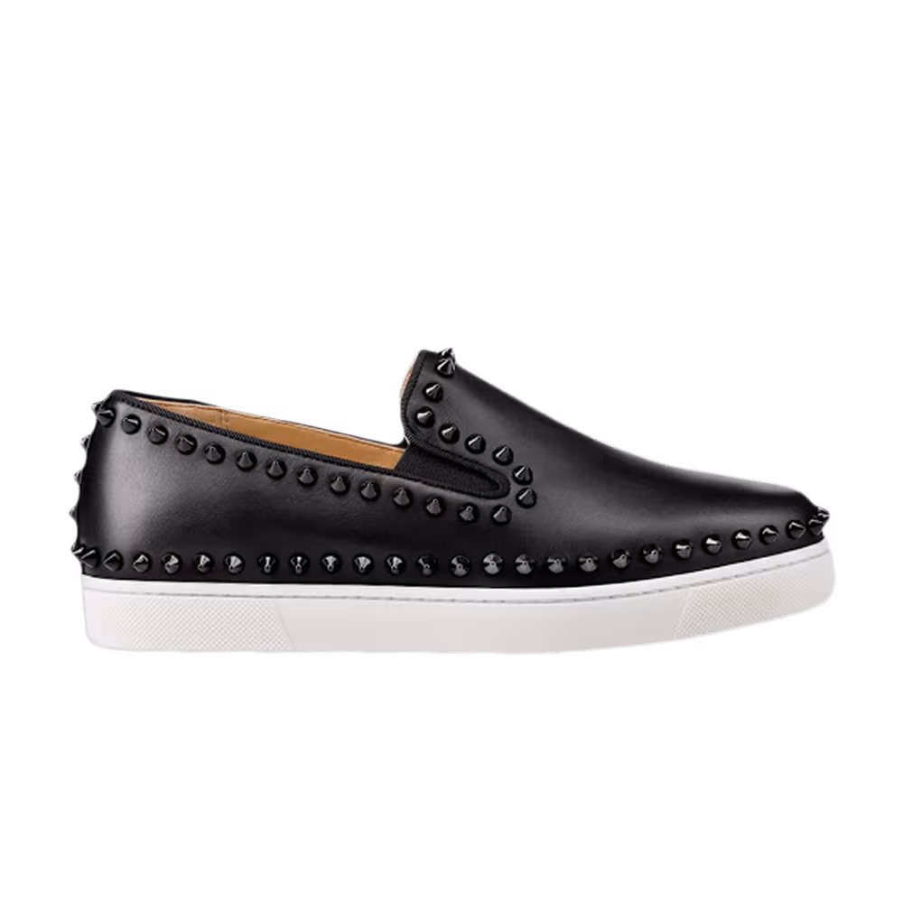Christian Louboutin Women's Pik Boat Flat Black