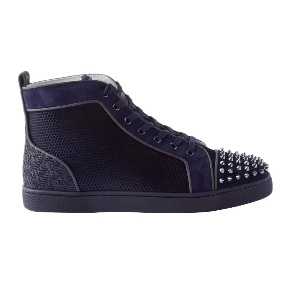 Christian Louboutin Lou Spikes Orlato Flat Version Rock