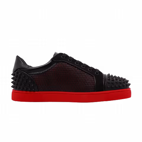 Christian Louboutin Seavaste 2 Orlato Flat 'Black Red'