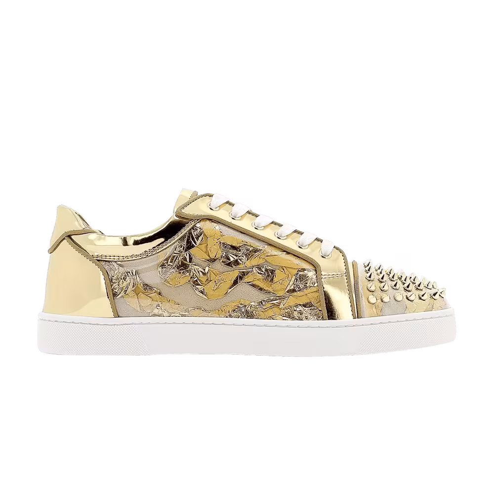 Christian Louboutin Seavaste Spikes Gold