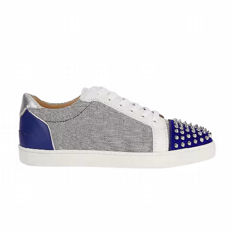 Christian Louboutin Seavaste Spikes Orlato Flat 'Version Blue'