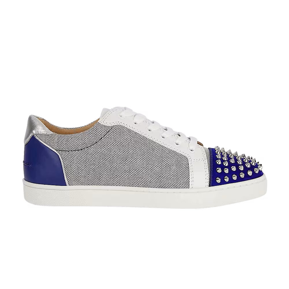 Christian Louboutin Seavaste Spikes Orlato Flat Version Blue