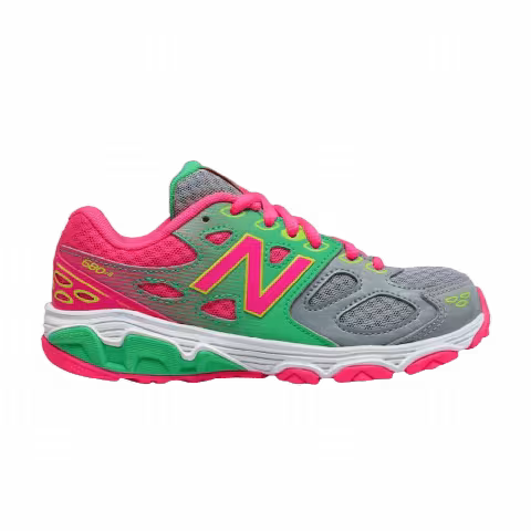 New Balance 680v3 Kids 'Grey Pink'