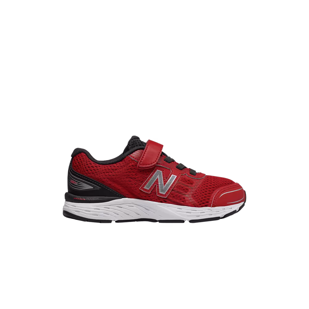 New Balance 680v6 Bungee Infant Extra Wide Red Black