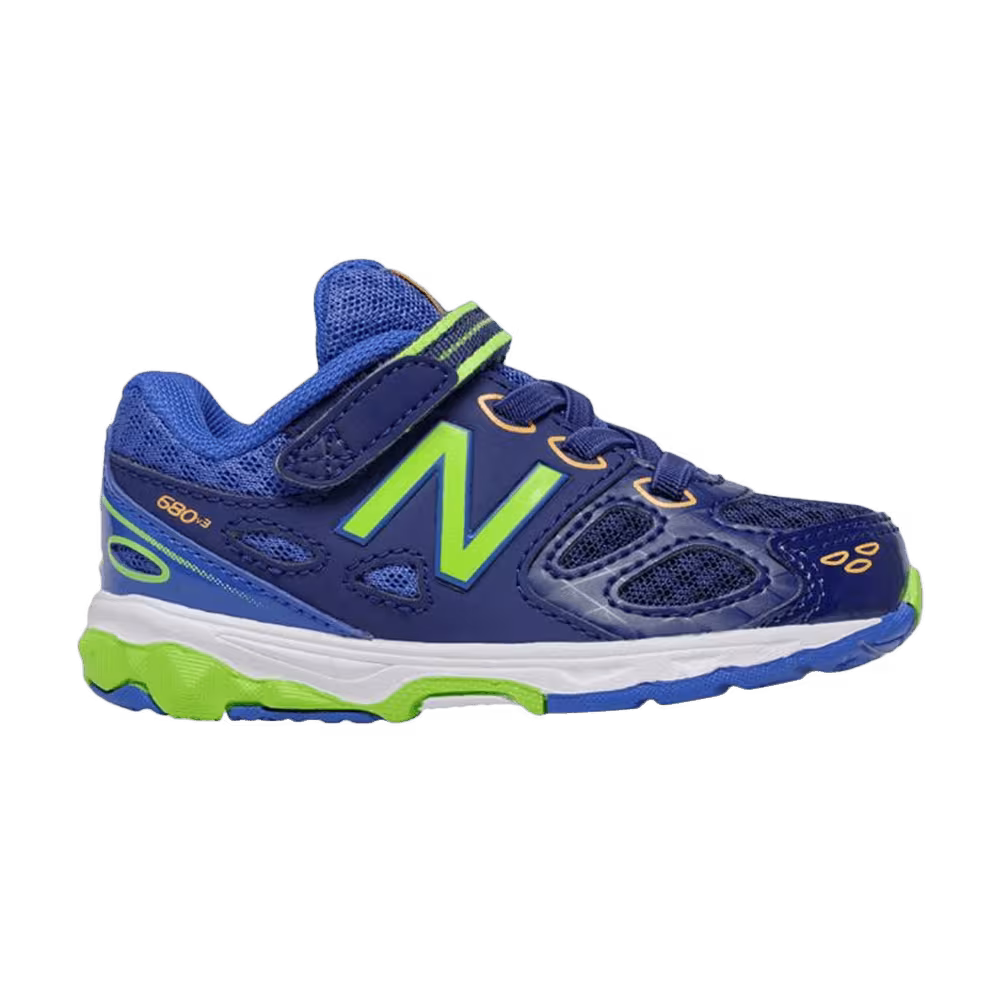 New Balance 680v3 Toddler Blue Green