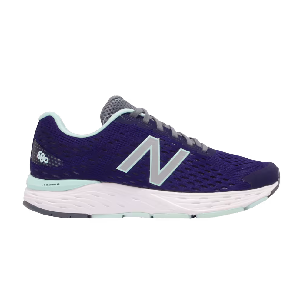 New Balance Women's 680v6 Wide Purple
