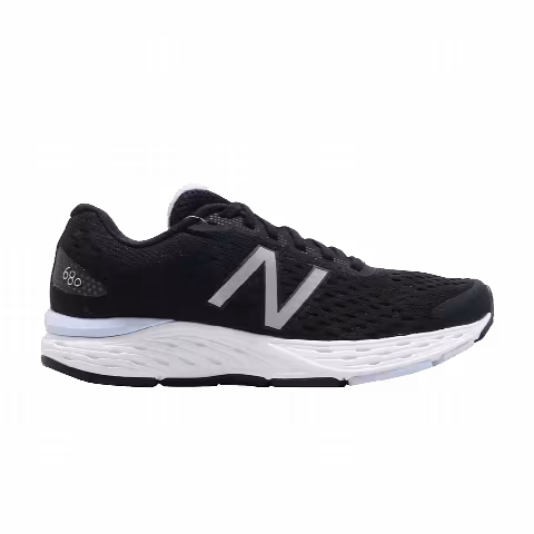 New Balance Wmns 680 'Black Silver'