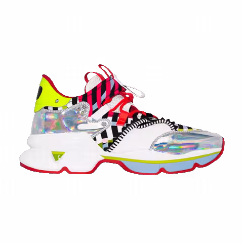 Christian Louboutin Red Runner 'Metallic Multi-Color'
