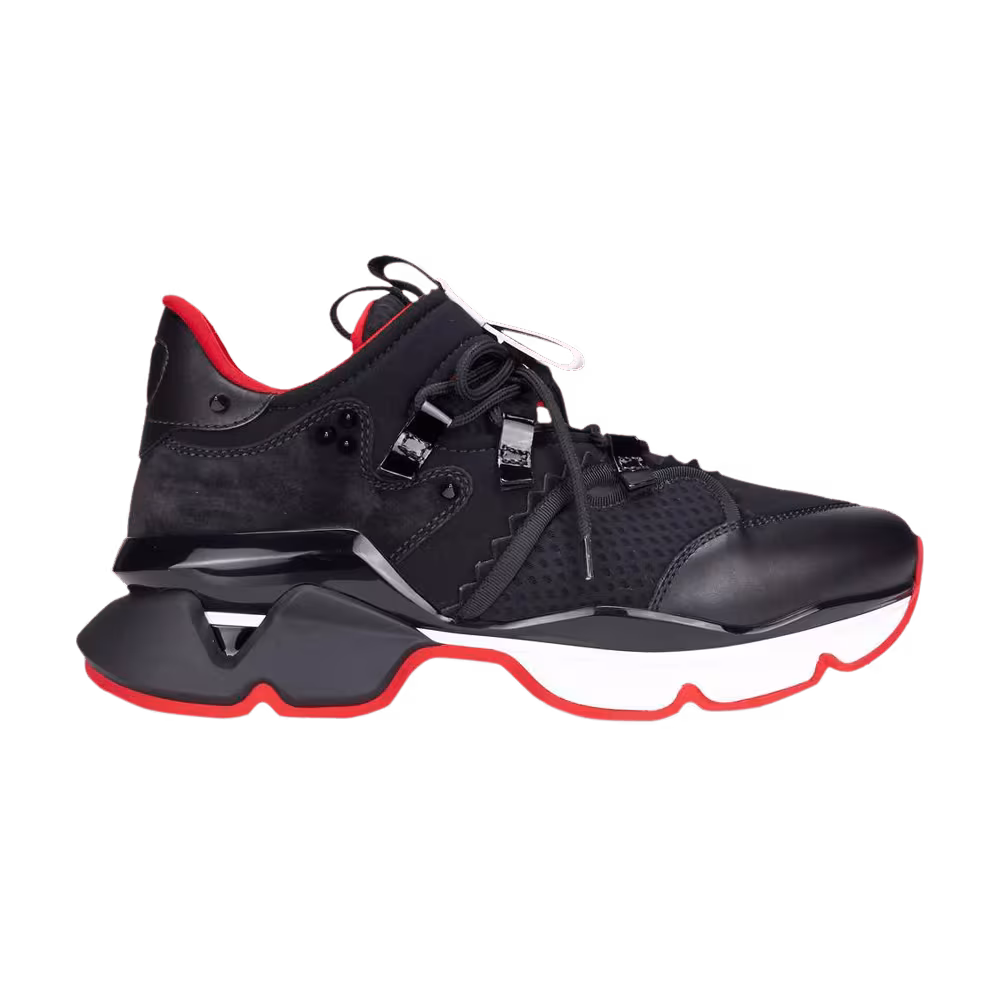 Christian Louboutin Red Runner Black