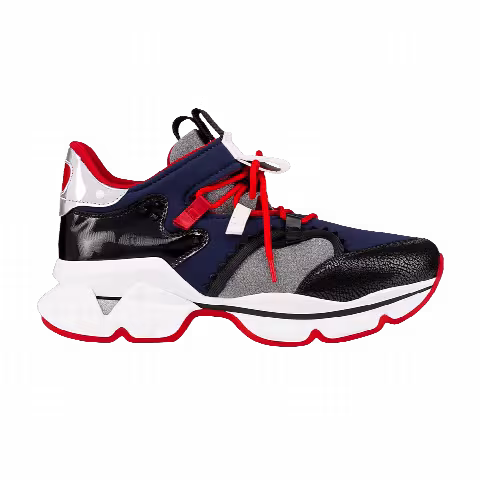 Christian Louboutin Red Runner 'Black Navy'