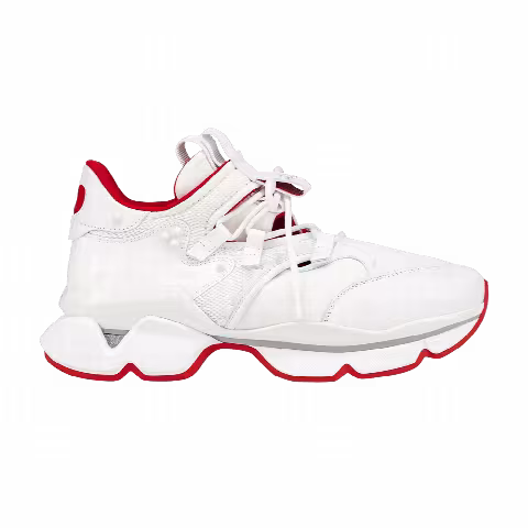 Christian Louboutin Red Runner 'White'
