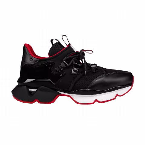 Christian Louboutin Wmns Red Runner 'Black Neoprene'