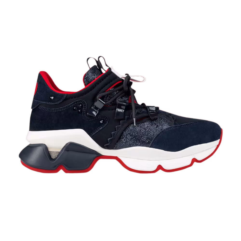Christian Louboutin Red Runner Black